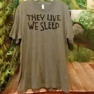 Men's t-shirt THEY LIVE WE SLEEP size L